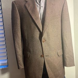 Murano brown wool Herringbone blazer size 40 regular